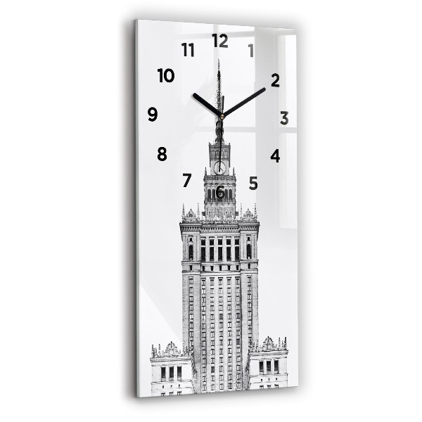 Horloge rectangulaire verticale Palais de la culture et de la science