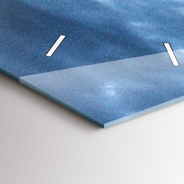 Horloge murale verticale Panorama de New York