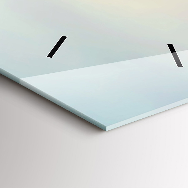 Horloge murale verticale Panorama de Big Ben à Londres