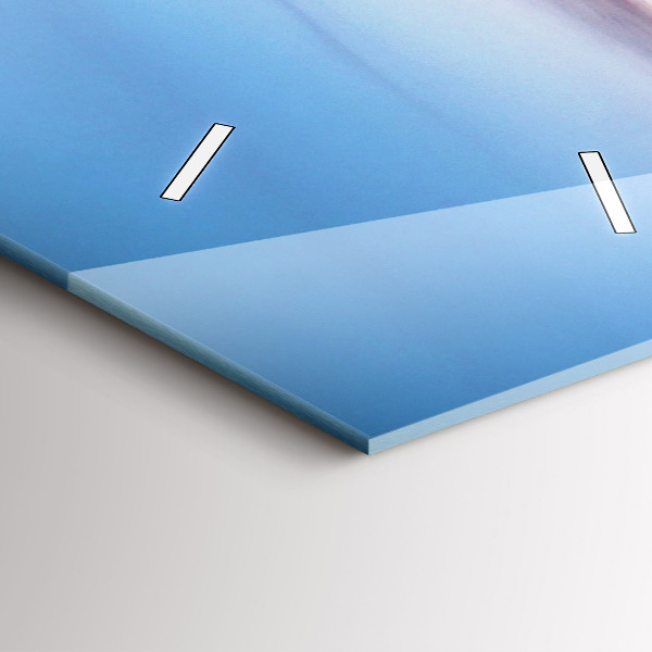 Horloge rectangulaire verticale 'Wroclaw vu d''un drone'