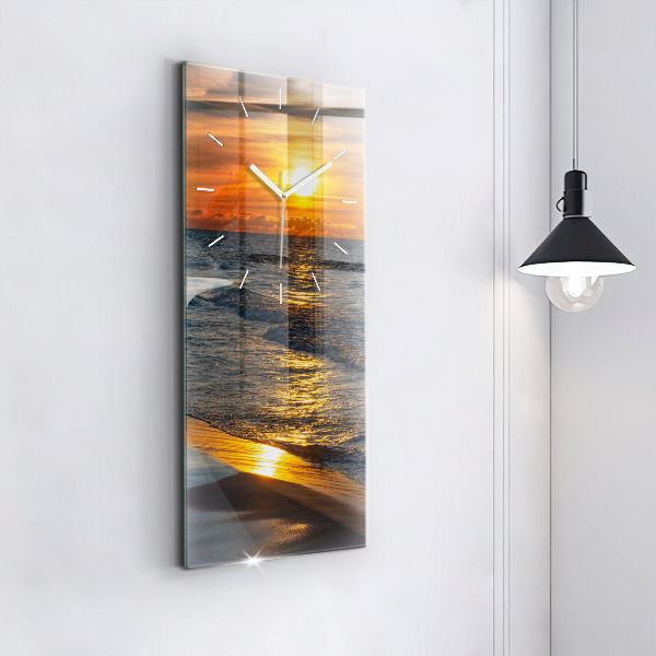 Horloge murale verticale Władysławowo, mer Baltique
