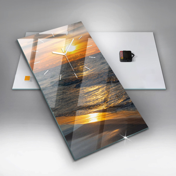 Horloge murale verticale Władysławowo, mer Baltique