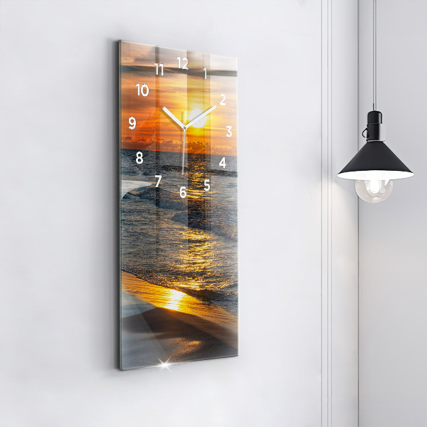 Horloge murale verticale Władysławowo, mer Baltique