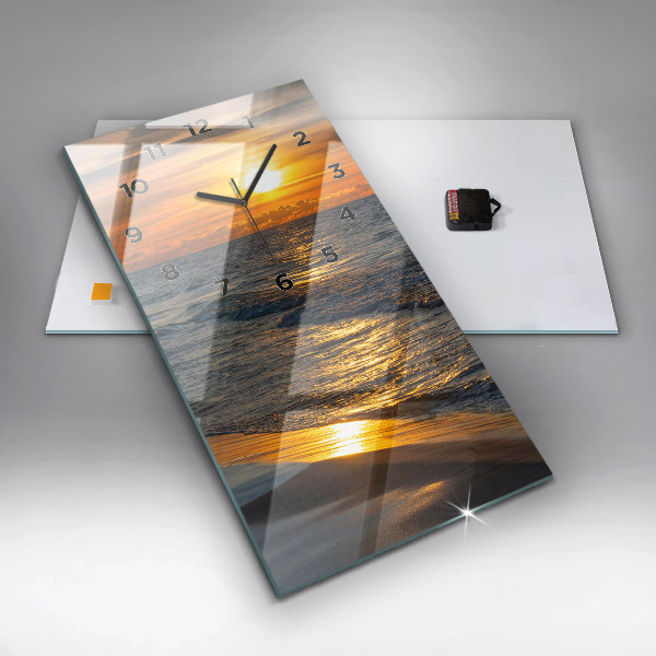 Horloge murale verticale Władysławowo, mer Baltique