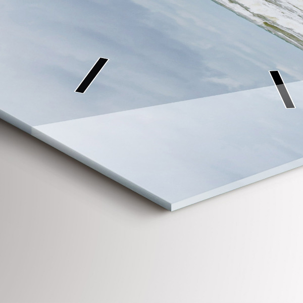 Horloge murale verticale Un moment avec un livre