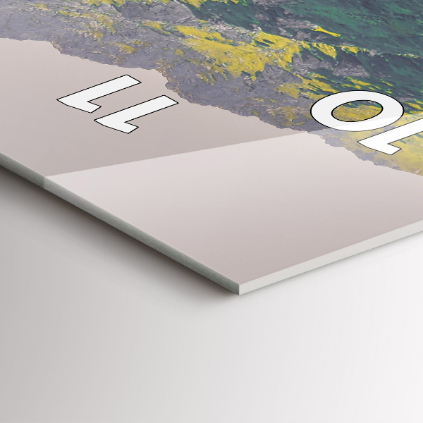 Horloge murale verticale Morskie Oko dans les Tatras