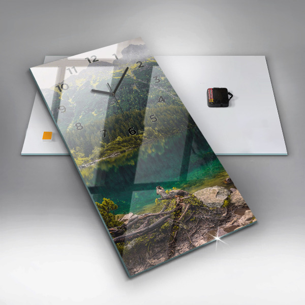 Horloge murale verticale Morskie Oko dans les Tatras