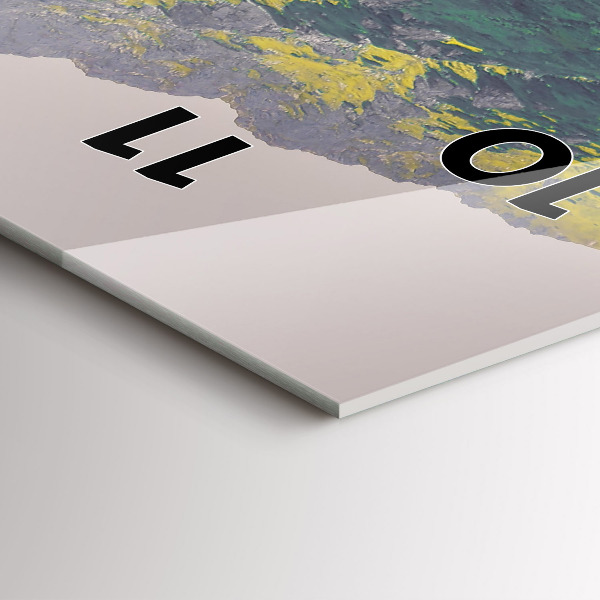 Horloge murale verticale Morskie Oko dans les Tatras