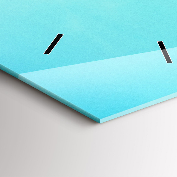 Horloge murale verticale Montagne et rivière en Pologne