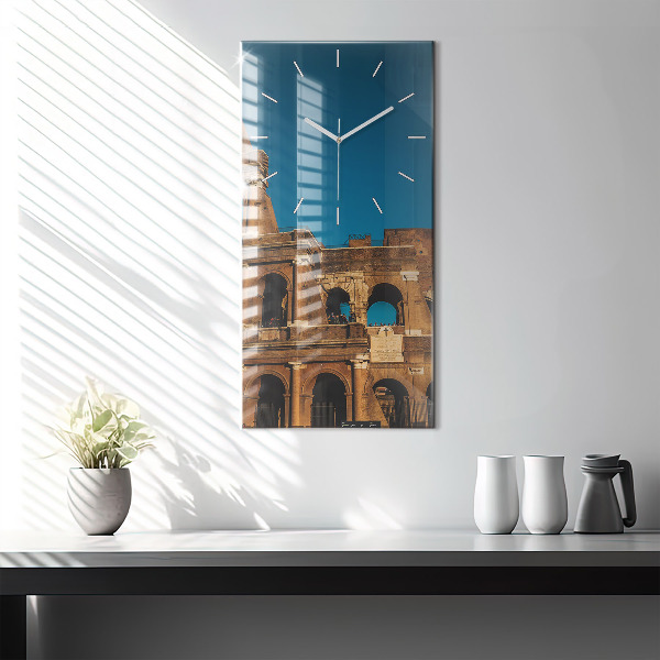 Horloge murale verticale Le Colisée en Italie