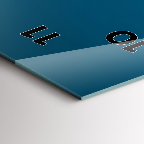 Horloge murale verticale Le Colisée en Italie