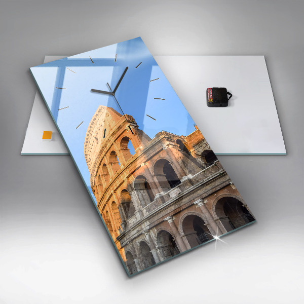 Horloge murale verticale Colisée à Rome