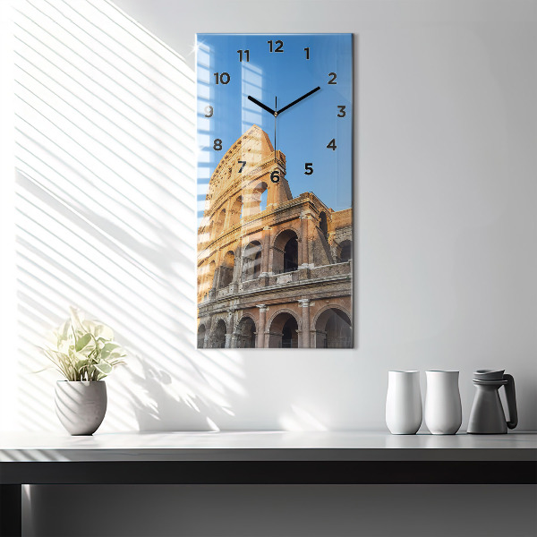 Horloge murale verticale Colisée à Rome