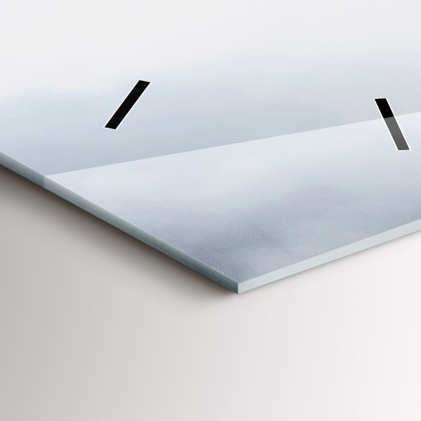 Horloge murale verticale Gratte-ciel à Milan