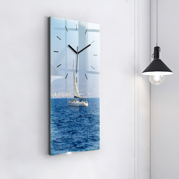 Horloge murale verticale Yacht à Tenerife