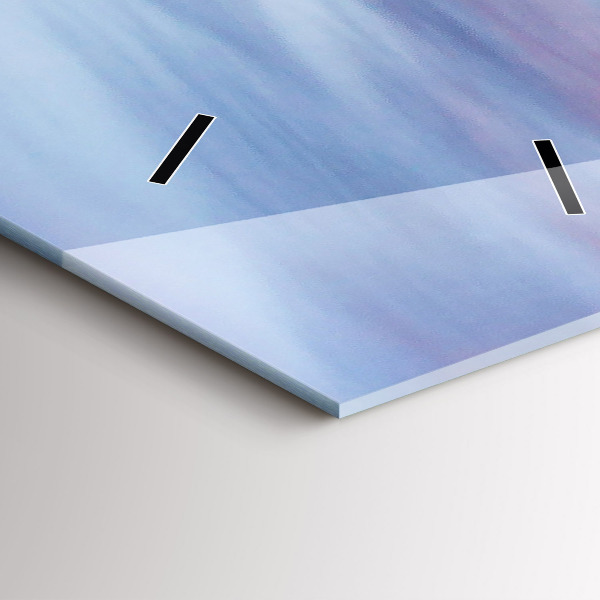 Horloge murale verticale Chalet à la montagne