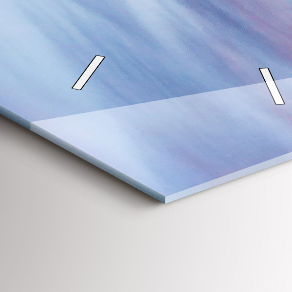 Horloge murale verticale Chalet à la montagne