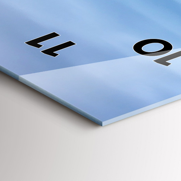 Horloge murale verticale Phare