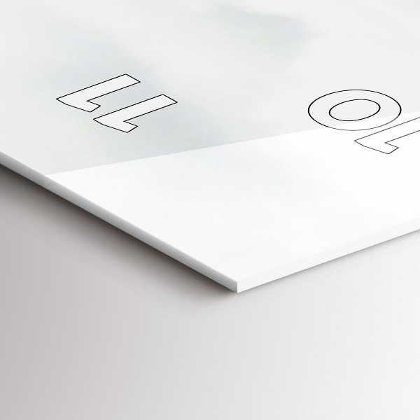 Horloge murale verticale 'Château d''Eilean Donan Écosse'