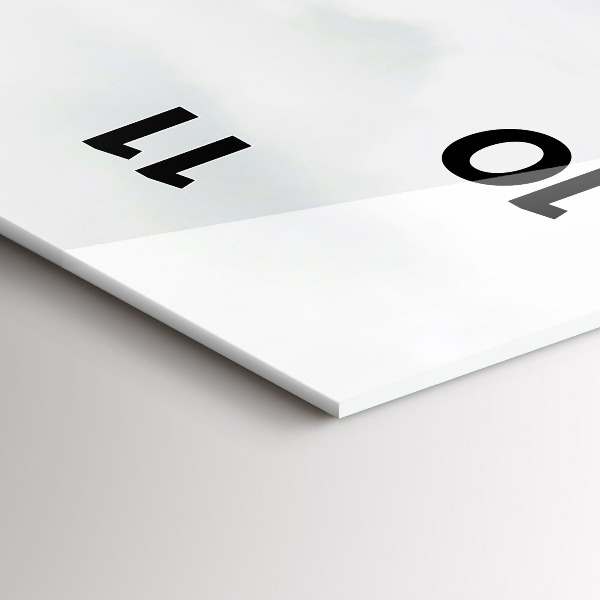 Horloge murale verticale 'Château d''Eilean Donan Écosse'