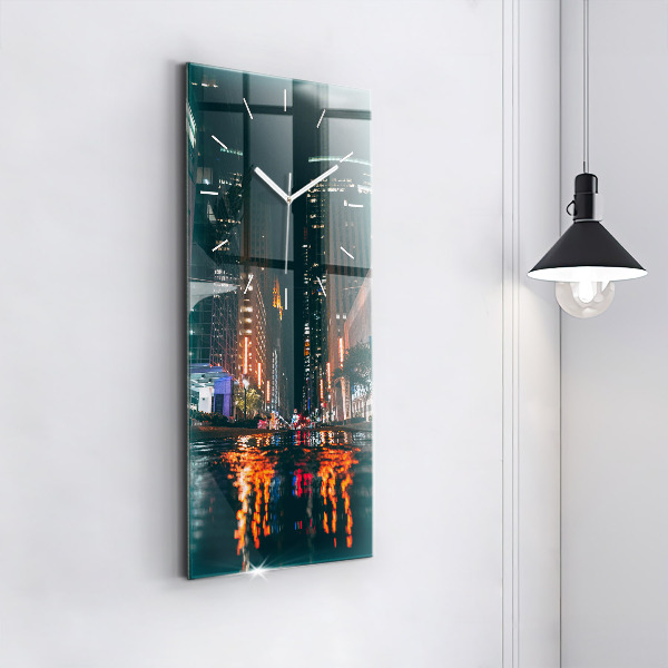 Horloge murale verticale Hilton Houston