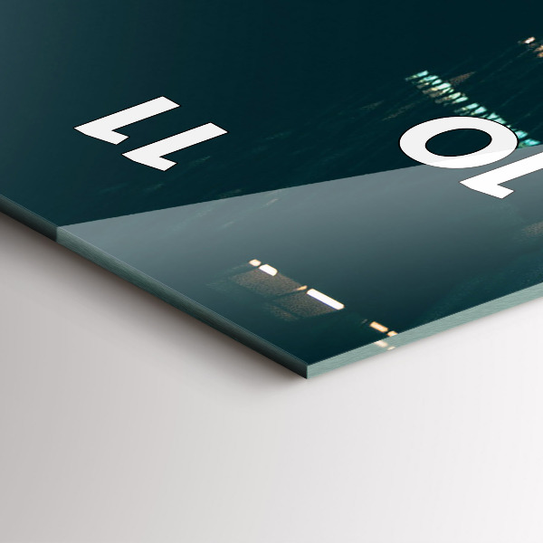 Horloge murale verticale Hilton Houston