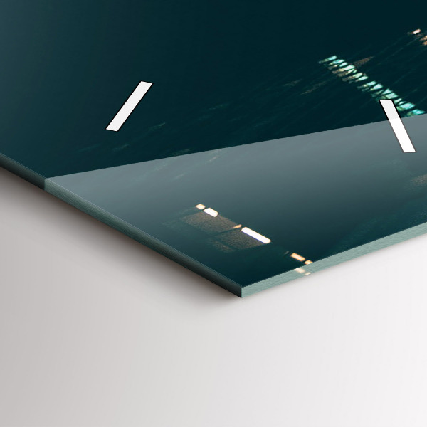 Horloge murale verticale Hilton Houston