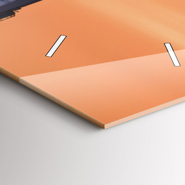 Horloge murale verticale Pont Benjamin Franklin