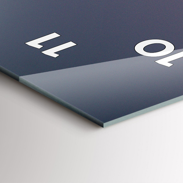 Horloge murale verticale Route rocheuse de Yosemite