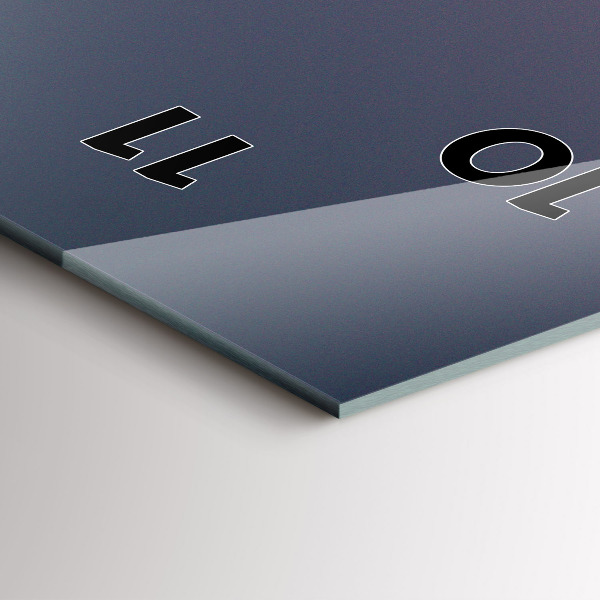 Horloge murale verticale Route rocheuse de Yosemite