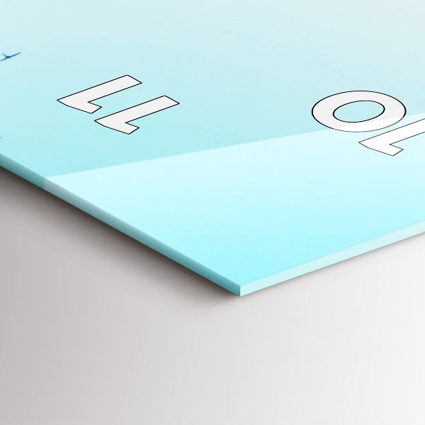 Horloge murale verticale 'Place d''Espagne à Séville'