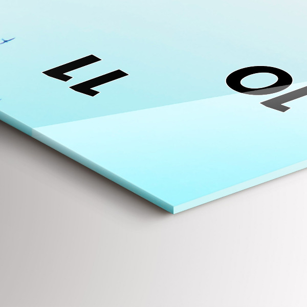 Horloge murale verticale 'Place d''Espagne à Séville'