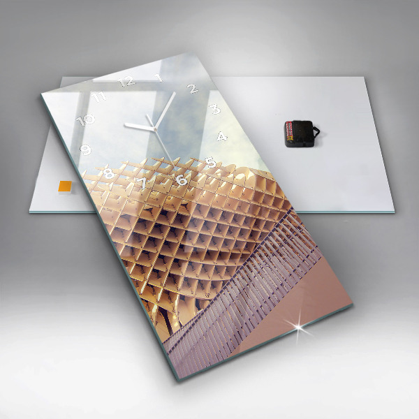 Horloge murale verticale Point de vue à Séville