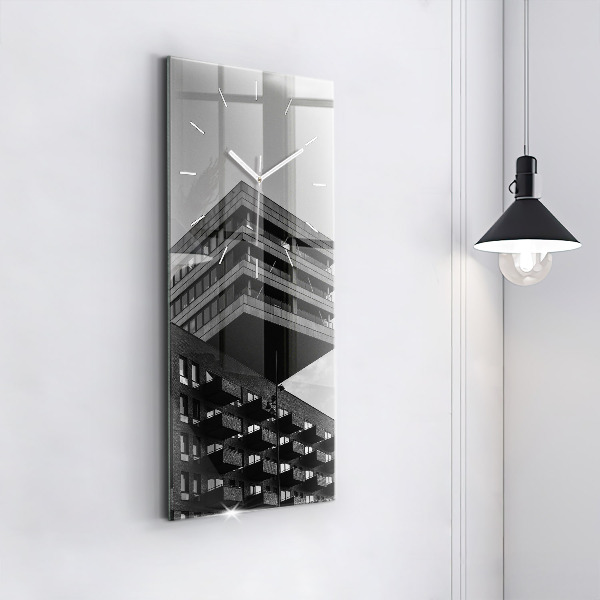 Horloge murale verticale Architecture à Amsterdam