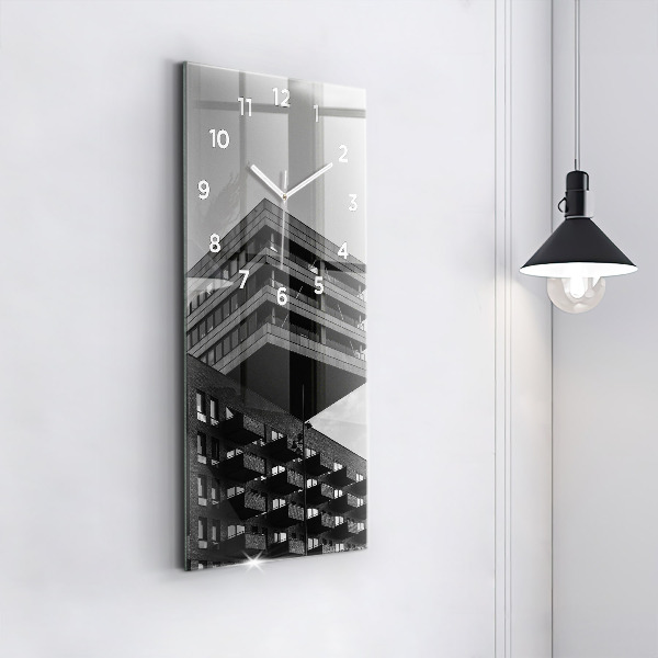Horloge murale verticale Architecture à Amsterdam