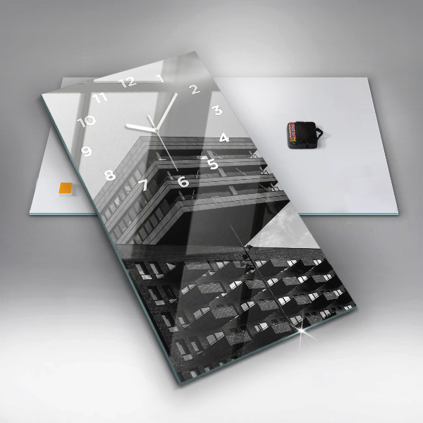 Horloge murale verticale Architecture à Amsterdam