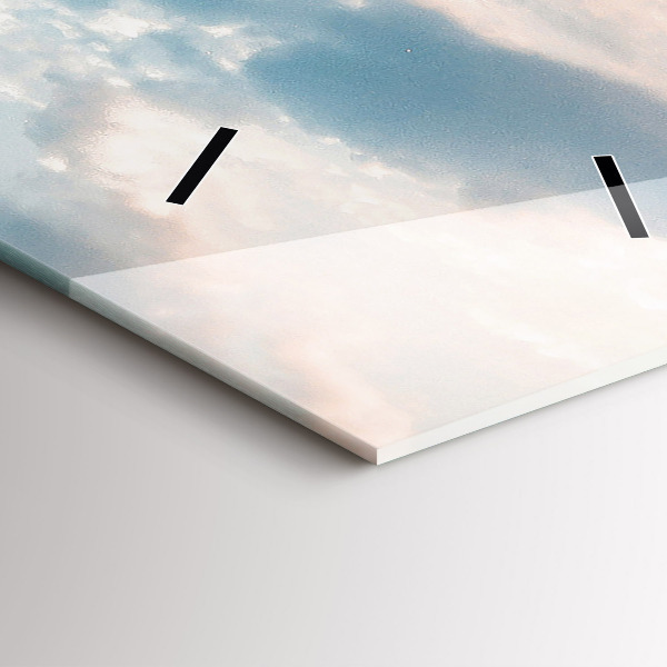 Horloge murale verticale Île en Croatie