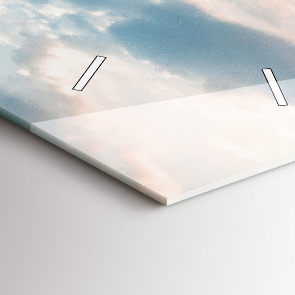 Horloge murale verticale Île en Croatie