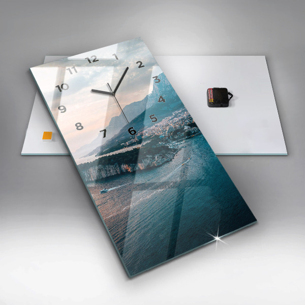 Horloge murale verticale Île en Croatie