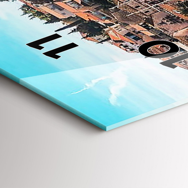 Horloge murale verticale Bateaux en Croatie