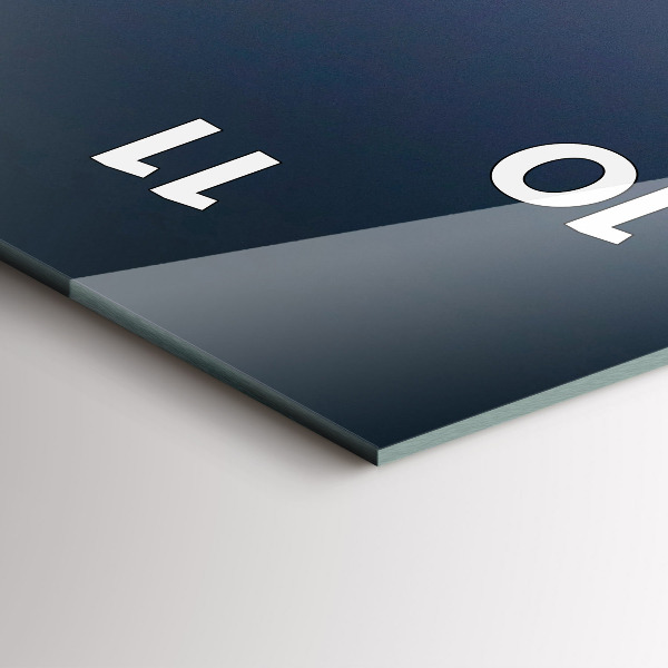 Horloge murale verticale Temple à Bangkok