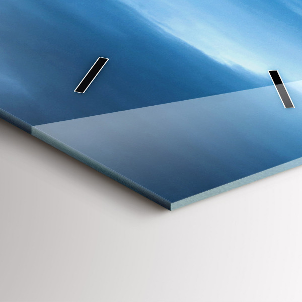 Horloge rectangulaire verticale Cascade de Gullfoss en Islande