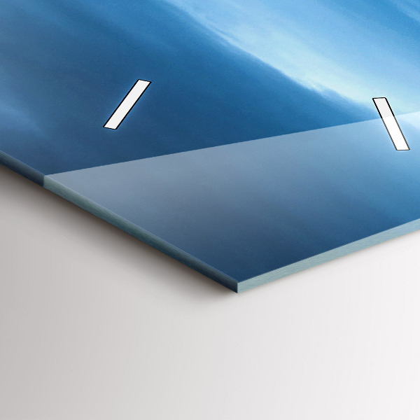 Horloge rectangulaire verticale Cascade de Gullfoss en Islande