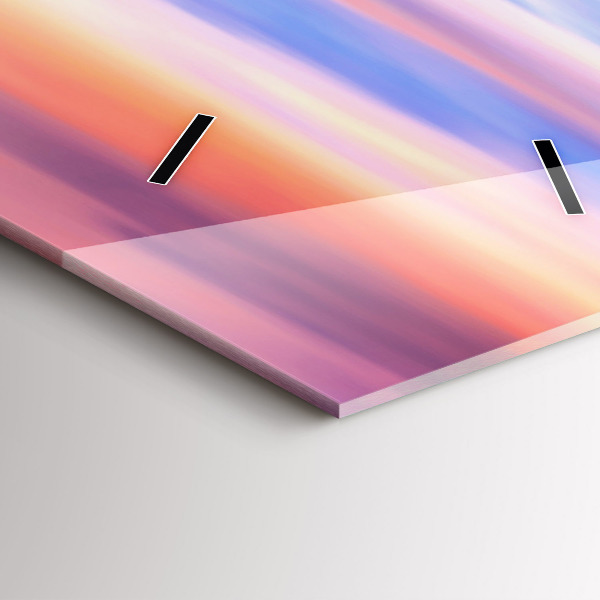 Horloge rectangulaire verticale Cascade de Godafoss, Islande