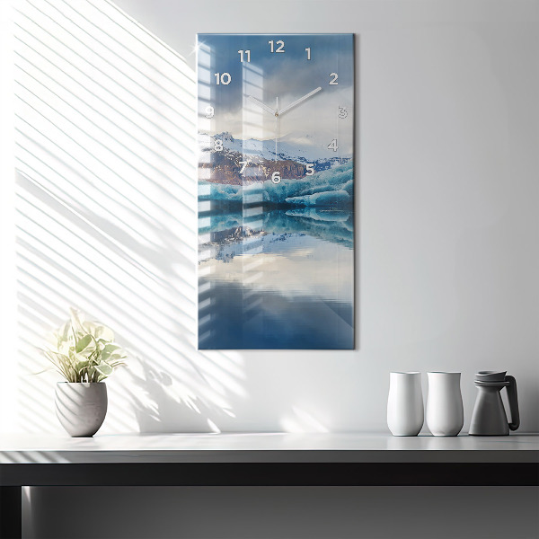 Horloge rectangulaire verticale Lac Jokulsarlon Islande