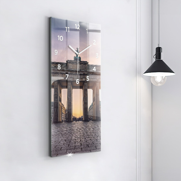Horloge rectangulaire verticale Porte de Brandebourg