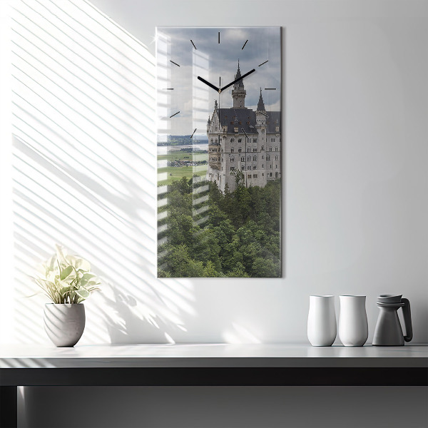 Horloge rectangulaire verticale Château de Neuschwanstein