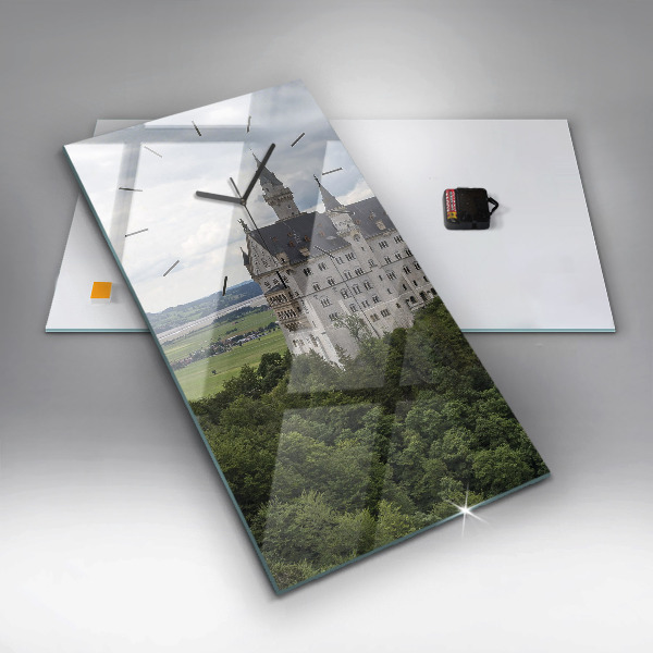 Horloge rectangulaire verticale Château de Neuschwanstein