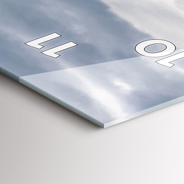 Horloge rectangulaire verticale Château de Neuschwanstein