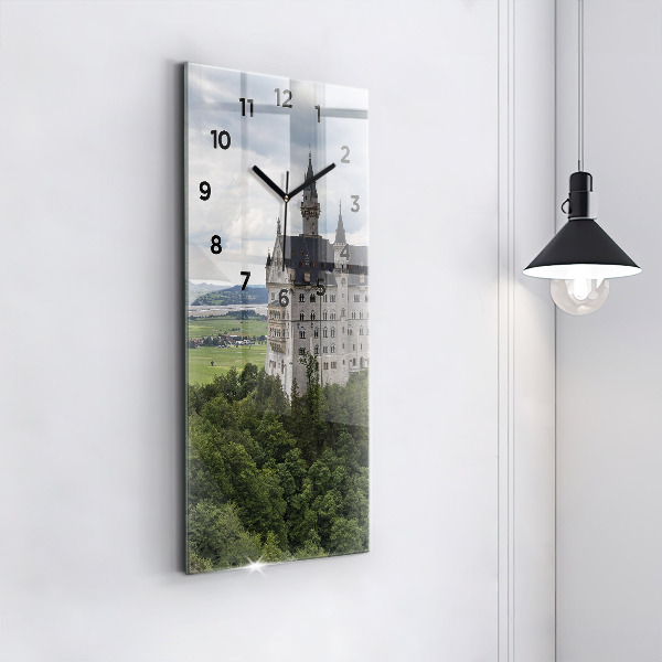 Horloge rectangulaire verticale Château de Neuschwanstein